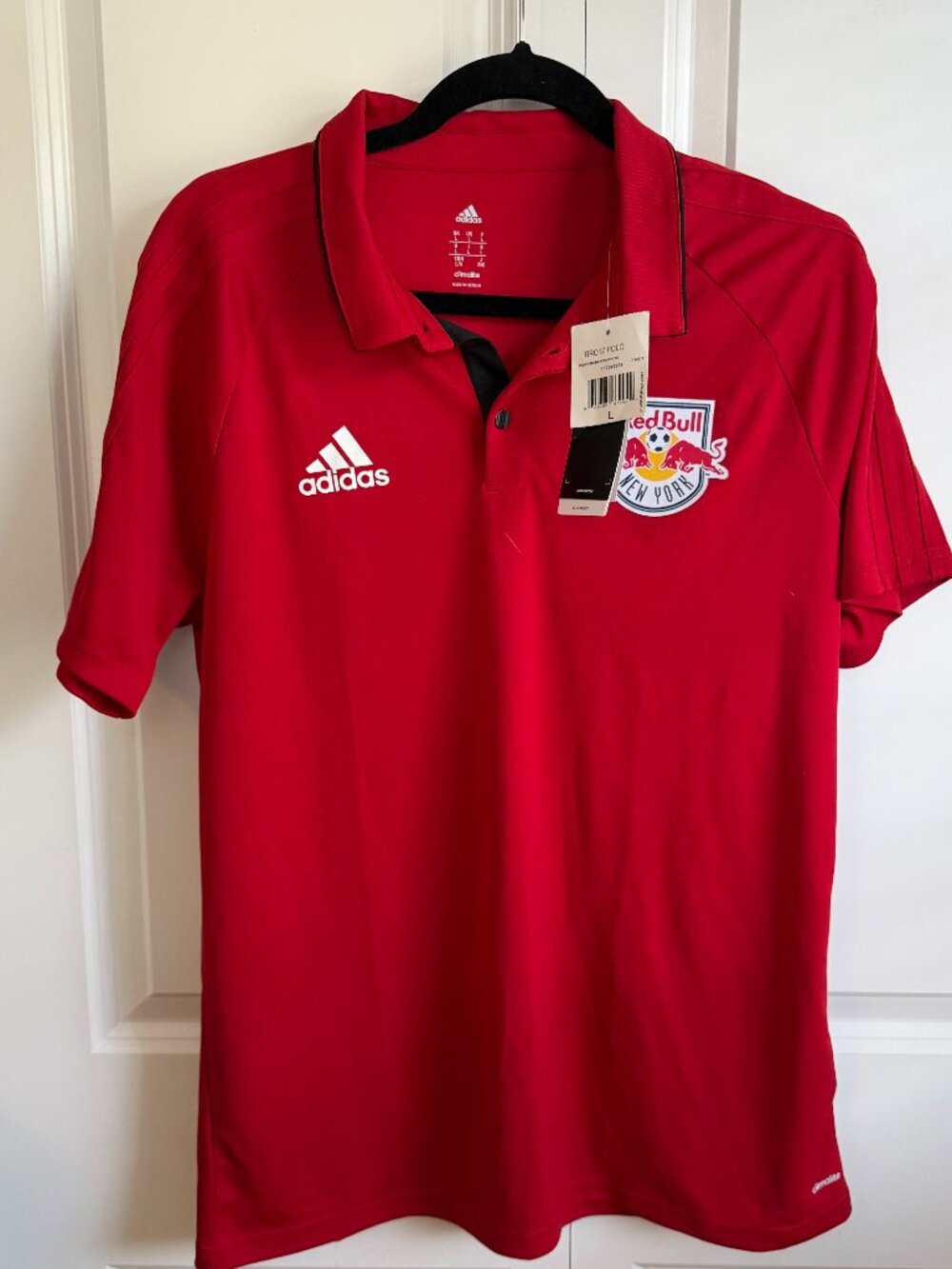 Adidas Red Men's Red Bull's Polo